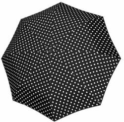  Doppler Női összecsukható esernyő Black&white 7441465BW06 - mall