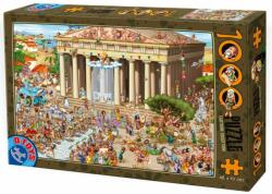 D-Toys - Puzzle Templul grecesc - 1 000 piese