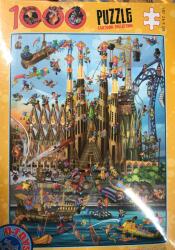 D-Toys - Puzzle Colecție de desene animate: Sfânta Familie - 1 000 piese
