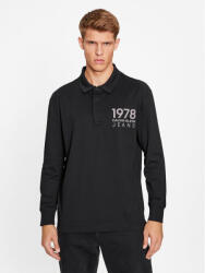 Calvin Klein Jeans Pólóing Varsity J30J324336 Fekete Regular Fit (Varsity J30J324336)
