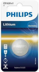 Philips Baterie Lithium Cr1620 Blister 1 Buc Philips (ph-cr1620/00b)