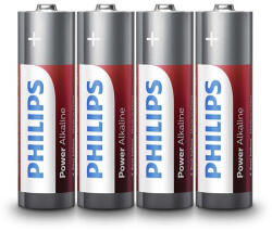 Philips Baterie Power Alkaline Lr6 Aa Blister 4 Buc Philips (ph-lr6p4f/10) Baterii de unica folosinta