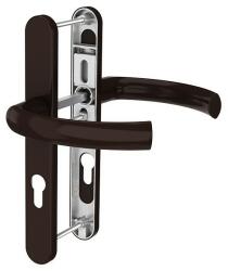 Medos Maner usa termopan, Jowisz, exterior, 85 x 32 mm, cu arc, material aluminiu, culoare maro RAL8077