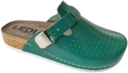 LEDI Anatomic Női bőr klumpa 90/31, zöld, csatos (ORH575957)
