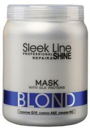 Sleek Line Masca Blond Sleek Line contine pigment neutralizant albastru, 1000ml