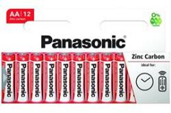 Panasonic Red Zinc AA ceruza 1.5V cink-mangán tartós elem 12db/csomag (R6RZ/12HH) (R6RZ/12HH)