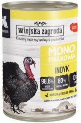 Wiejska Zagroda Hrana umeda mono-proteica de curcan pentru pisoi 400g