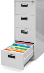 JAN NOWAK SÁRA | 810-2 Fiókos függőmappa tartó iratszekrény SZÜRKE (810-2)