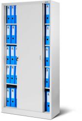 JAN NOWAK KUBA | 774-2 Tolóajtós Fém iratszekrény / SZÜRKE színben (774-2)