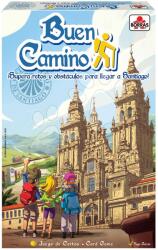 Educa Joc de societate Buen Camino Card Game Educa 96 cărți 4 figurine de la 8 ani pentru 2-4 jucători în spaniolă, engleză, franceză, portugheză (EDU19330) Joc de societate