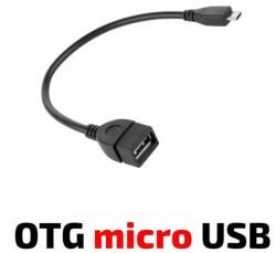 Royal Кабел Royal OTG USB Micro, от USB Type-A(ж) към USB Micro(м), 0.15м, черен (ROY21007487)