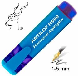 ANTILOP H500 nagy tartályos vágott hegyű szövegkiemelő, neon kék (100910)