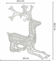 SPRINGOS dekoráció rénszarvas 130 led (CL4121)