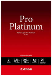Canon Hartie Foto Canon PT-101 A 3, 20 sheet Photo Paper Pro Platinum 300 g (2768B017)