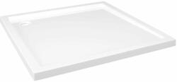 vidaXL Szögletes fehér abs zuhanytálca 80 x 80 cm (148907) - pepita