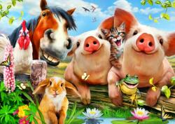 Bluebird Puzzle 90126 - Petting Farm - 500 db-os puzzle