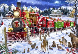 Bluebird Puzzle 90432 - Santa Express Usa - 1000 db-os puzzle (90432)