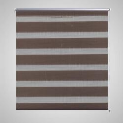 vidaXL Zebra roló 117 x 230 cm Kávészínű (240221)