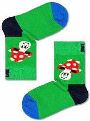 Happy Socks gyerek zokni Mushroom zöld - zöld 33/35