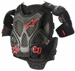 Alpinestars - A6 2022 protektormellény (Fekete - szürke - piros)