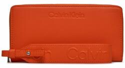 Calvin Klein Portofel Mare de Damă Calvin Klein Gracie Wallet W/Strap Lg K60K611388 Flame SA3