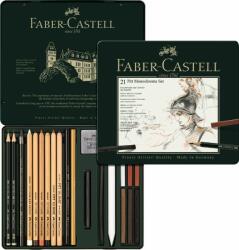  Pitt Monochrome szett - 21 db -fém doboz (Faber Castel - PITT)