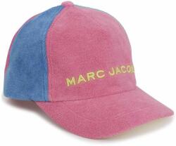 Marc Jacobs gyermek pamut sapka rózsaszín, sima - rózsaszín 56