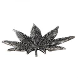  Suport betisoare parfumate metalic Leaf Silver