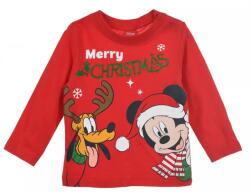Jorg Disney Mickey karácsony baba póló felső piros 12 hó (85SHU0033A12)
