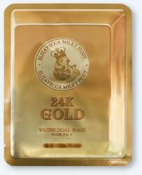 Elizavecca Szövet maszk arannyal és csigamucinnal 24K Gold Water Dual Snail Mask Pack - 25 g / 1 db