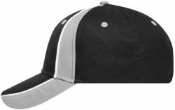 Myrtle Beach Șapcă promoțională pentru imprimare MB135 - Neagră / gri deschis / albă | uni (MB135-90576)