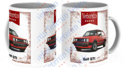 Veterán autós bögre - Golf GTI (429983)