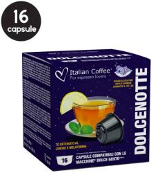 Italian Coffee 16 Capsule Italian Coffee Ceai DolceNotte - Compatibile Dolce Gusto