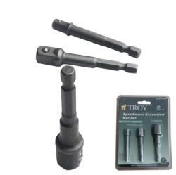 TROY Set adaptoare chei tubulare Troy 26132, 3 piese (T26132)