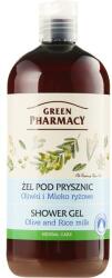 Green Pharmacy Gel de duș Măsline și lapte de orez - Green Pharmacy Shower Gel Olive and Rice Milk 500 ml