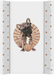  Ceba pelenkázó lap - merev 2 oldalú 50x70cm BASIC bulldog - babycenter-online