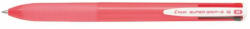 Pilot Golyóstoll, 0, 27 mm, nyomógombos, rózsaszín tolltest, PILOT Super Grip G, négyszínű (PSGGNY4R) (BPKGG-35M-P)