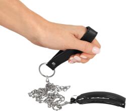 Bad Kitty Pussy Clamp with Leash Black