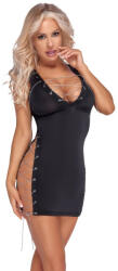 Cottelli Collection Tight Dress with Adjustable Lacing 2718472 Black XL