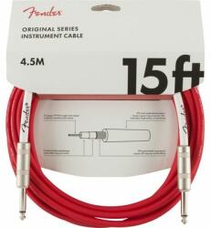 Fender Original Series 4, 5 m Fiesta Red gitárkábel
