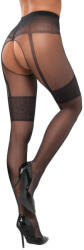 Cottelli Collection Crotchless Tights 2510391 Black 2-S