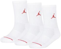 Air Jordan Юношески чорапи Air Jordan 3 Pack Crew Socks Juniors - White