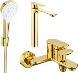 Mexen Milo R05 fürdőgarnitúra, arany, 71313R05-50 (71313R05-50)