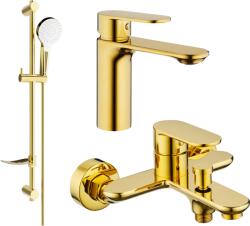 Mexen Milo DF05 fürdőszett, arany, 71303DF05-50 (71303DF05-50)