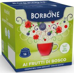 Caffè Borbone Ceai din plante cu capsule de fructe de pădure pentru Dolce Gusto 16 buc