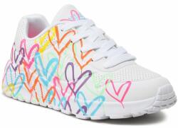Skechers Sneakers Skechers Uno Lite Spread The Love 314064L/WML Wht/Mult/Neon