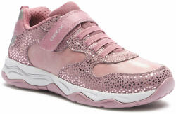 GEOX Sneakers Geox J Calco Girl J16CMA 0DHBC C8F1A D Dk Pink/Dk Silver