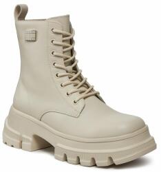 Tommy Jeans Trappers Tommy Jeans Tjw Chunky Leather Boot EN0EN02503 Bleached Stone AEV