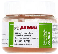 Pavoni Colorant Alimentar Hidrosolubil Pudra ABSOLUTE, Verde-Mar, 50 gr (A04SB)