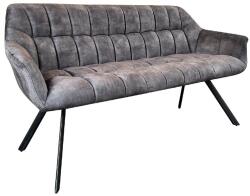 LuxD Design ülőpad Vallerina 165 cm szürke bársony